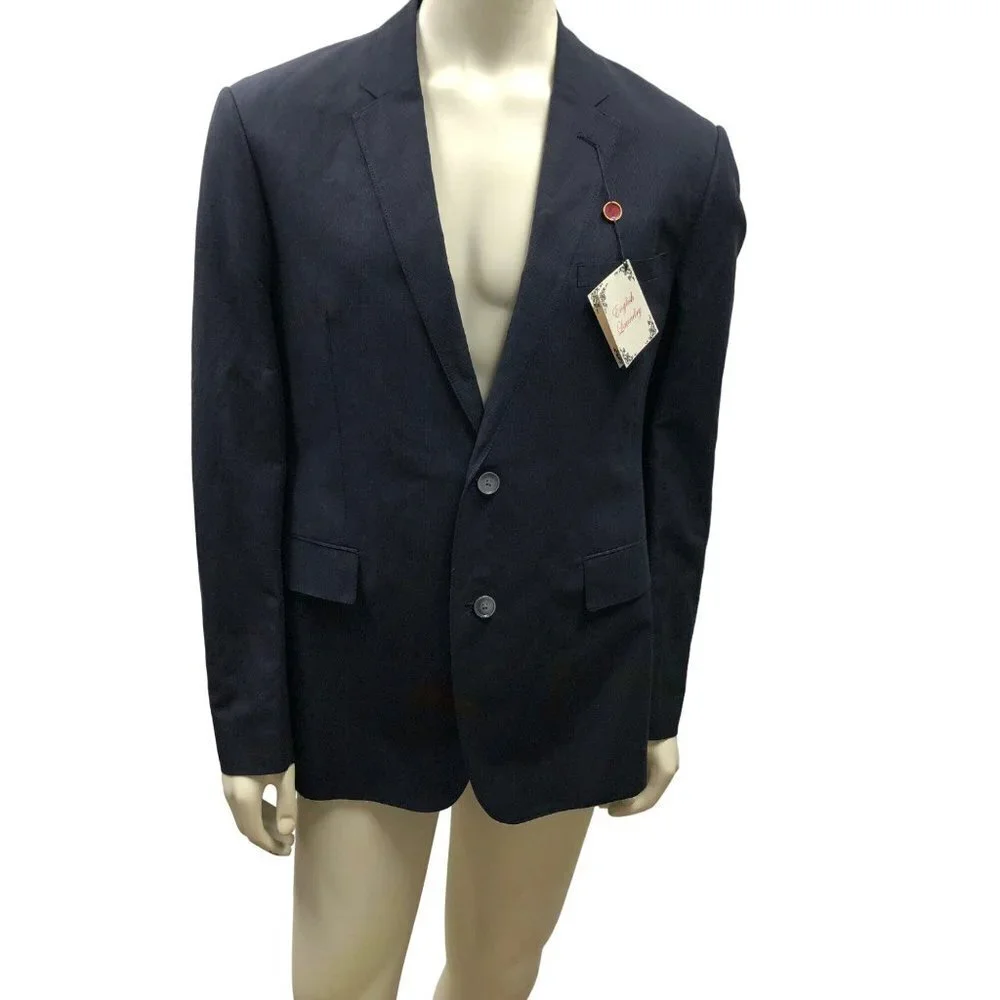 ENGLISH LAUNDRY MENS LINEN BLEND SPORTS‎ COAT SIZE XL NEW WITH TAG